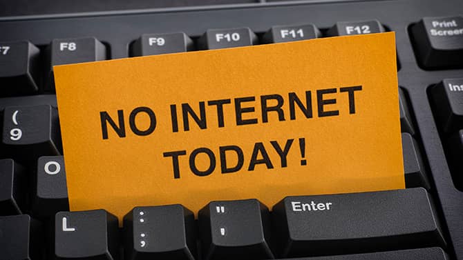 Intet internet